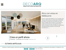 Tablet Screenshot of decoarq.com